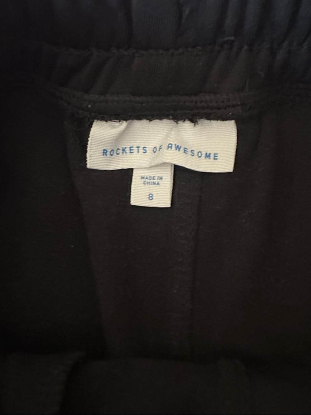 Kids' Black Camo Joggers with Neon Yellow Side Panels - Picture 3 of 5